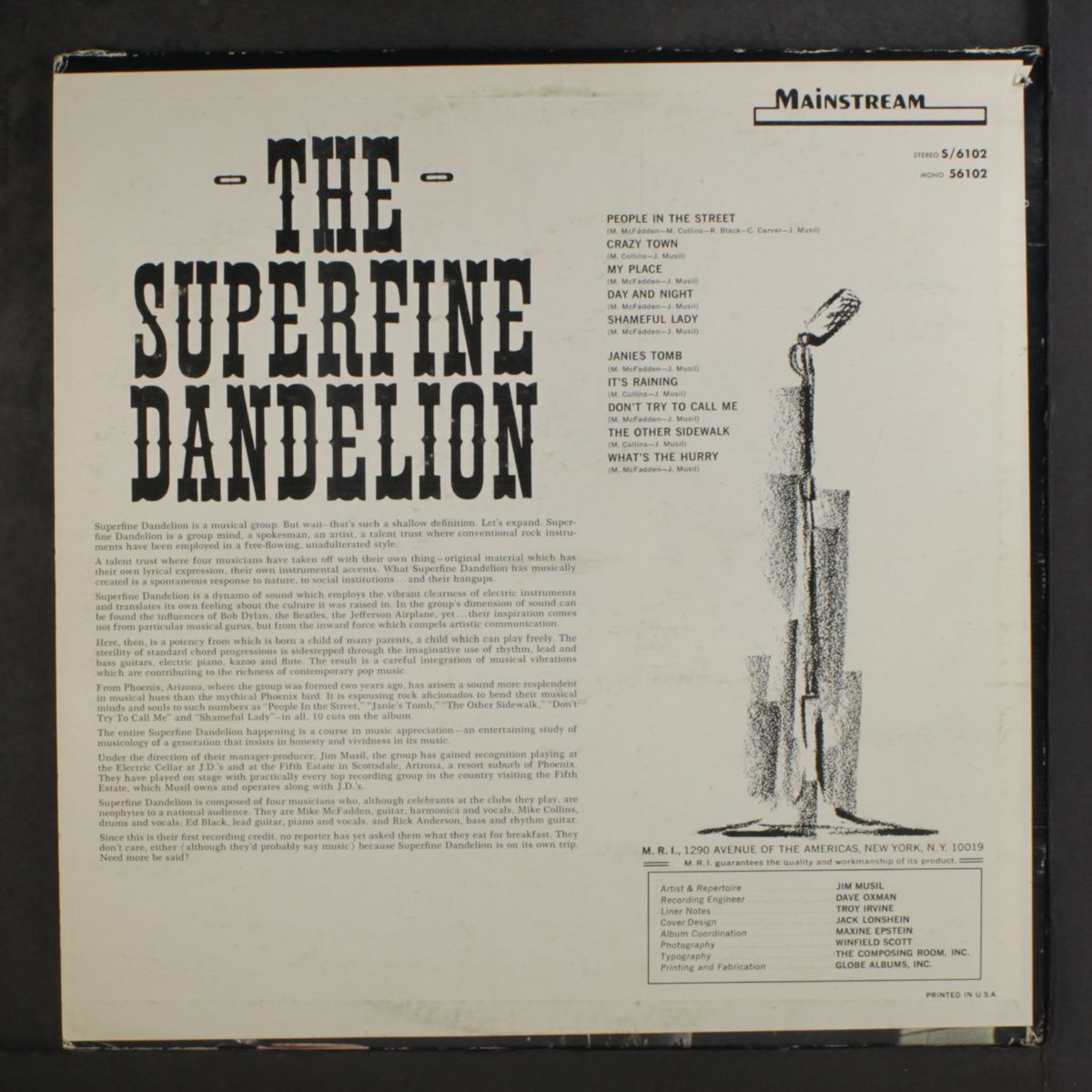 the superfine dandelion by SUPERFINE DANDELION