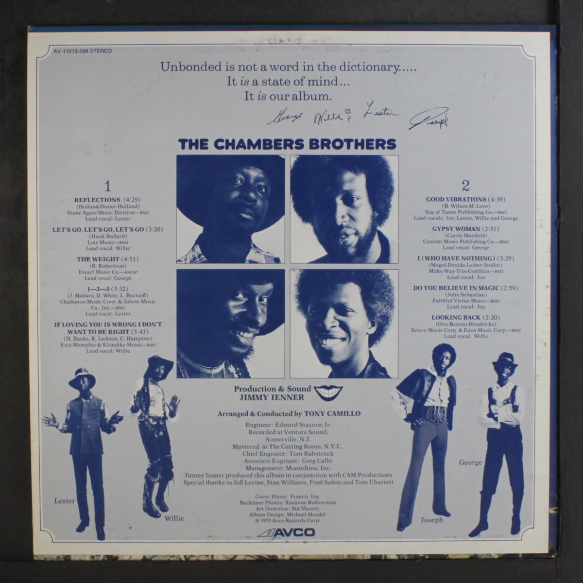 unbonded by CHAMBERS BROTHERS