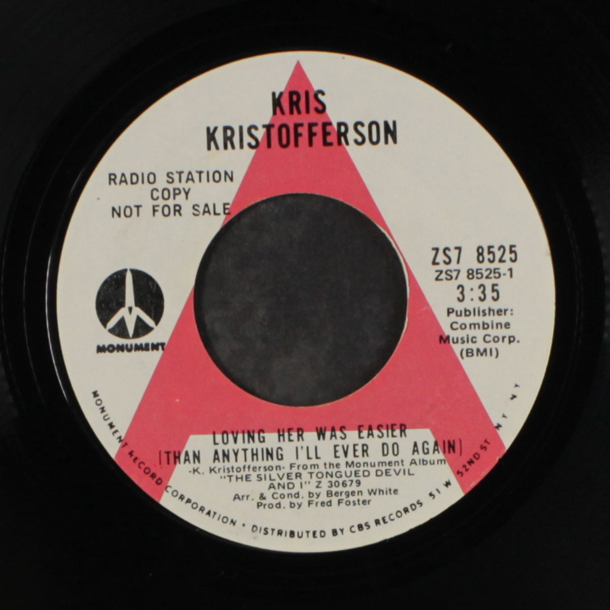 loving her was easier (than anything i'll ever do again) by KRIS KRISTOFFERSON
