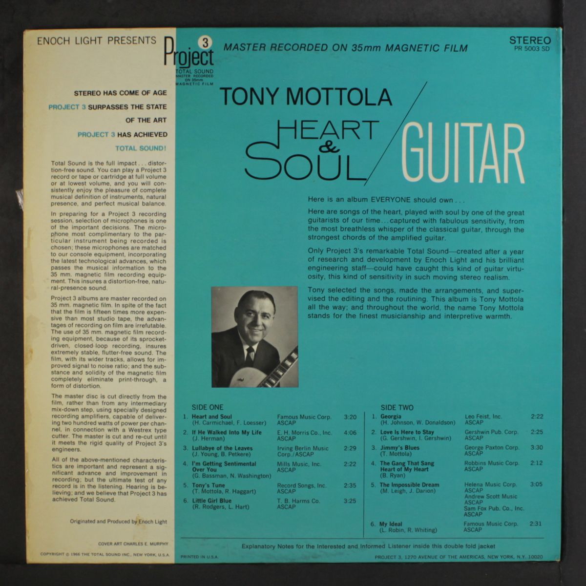 heart & soul/guitar by TONY MOTTOLA