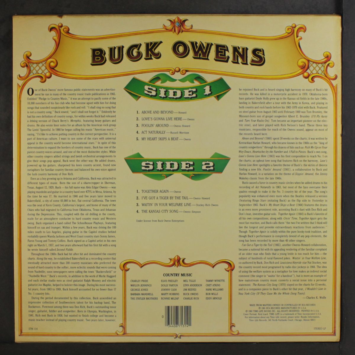 country music by BUCK OWENS