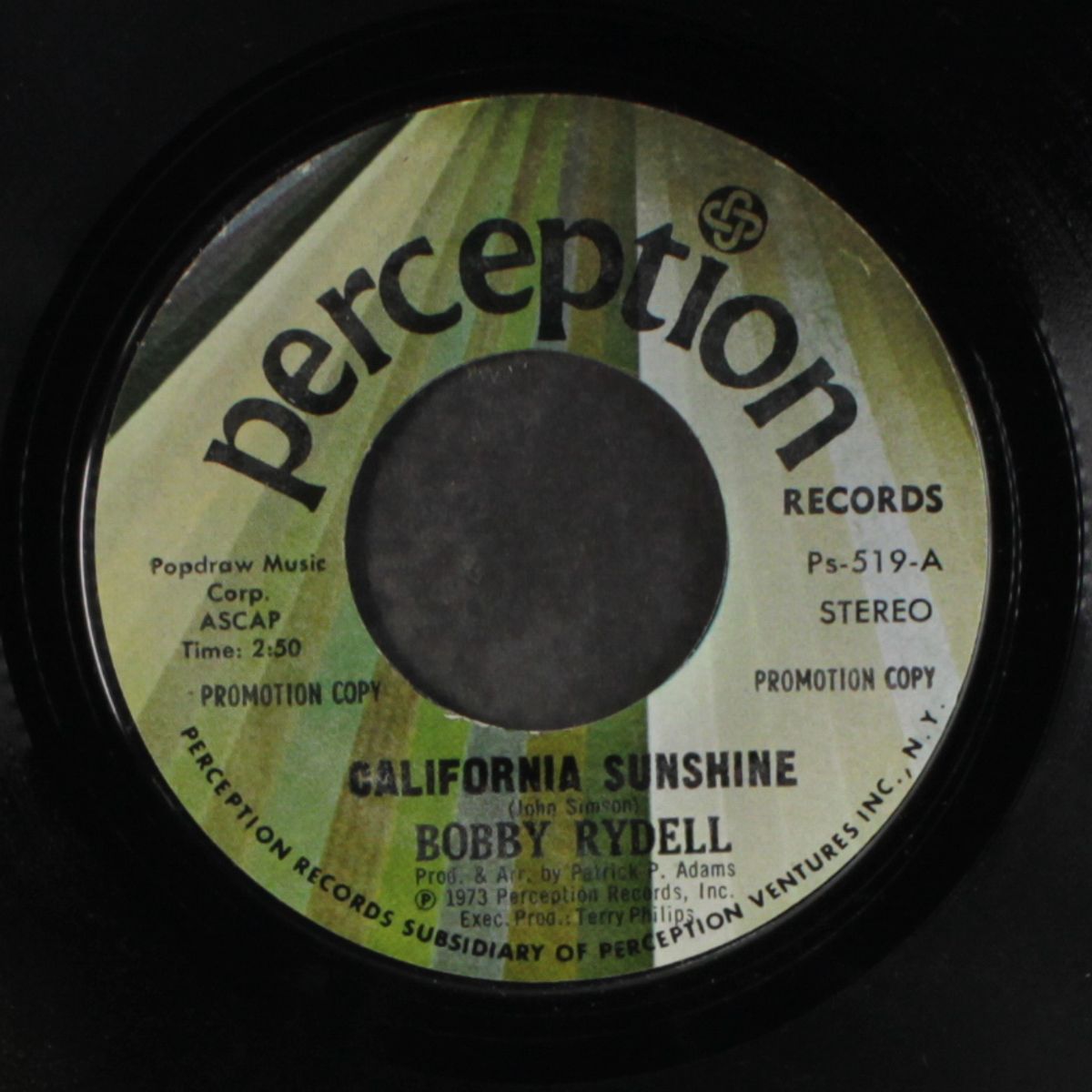 california sunshine / mono by BOBBY RYDELL