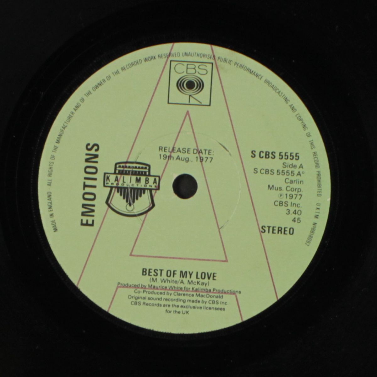 best of my love / a feeling is by EMOTIONS