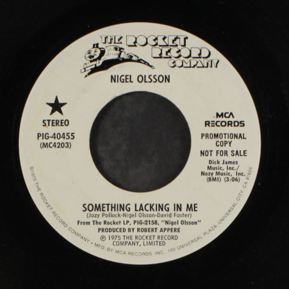 something lacking in me / mono by NIGEL OLSSON