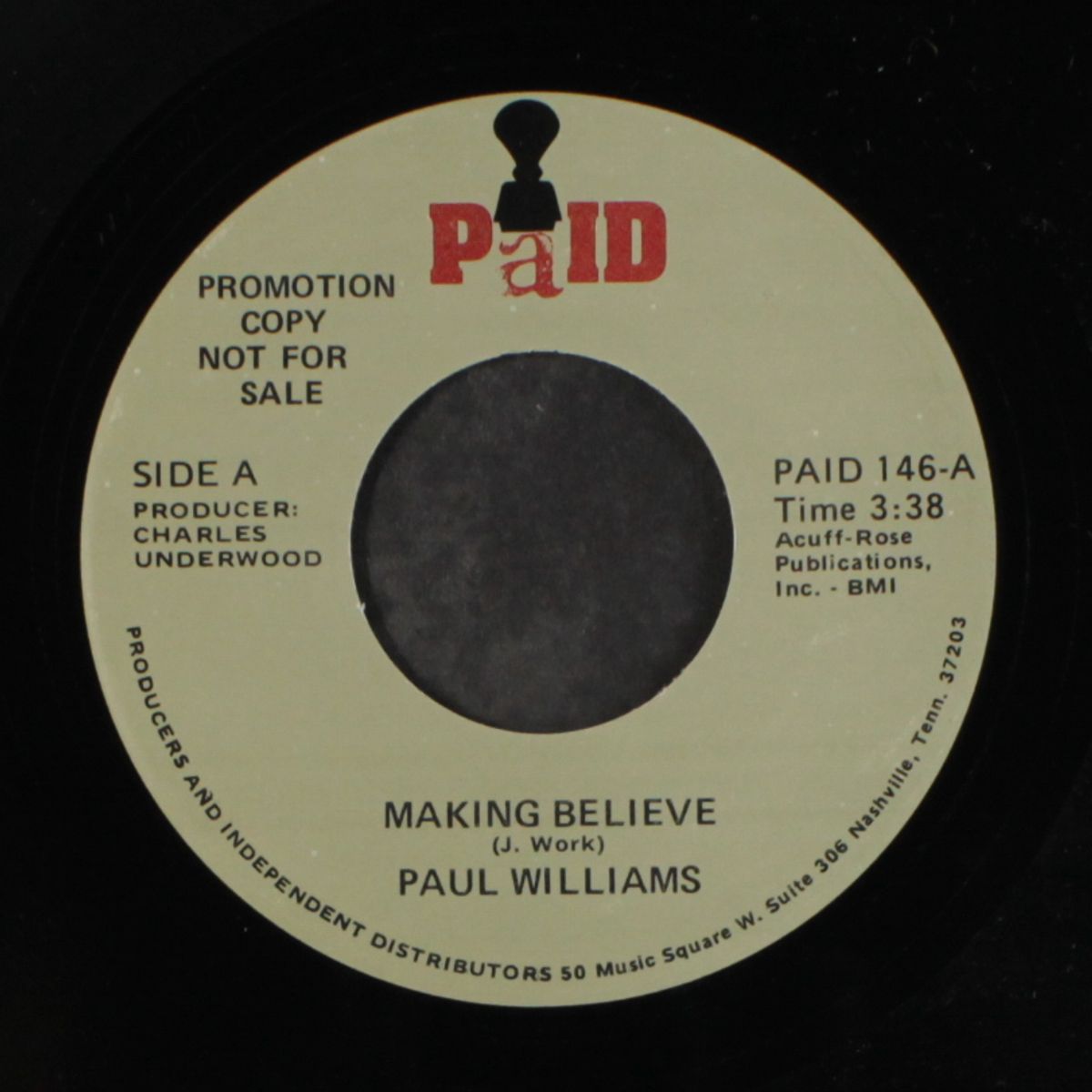 making believe / same by PAUL WILLIAMS