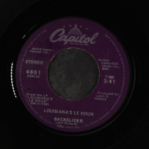 LOUISIANA'S LE ROUX