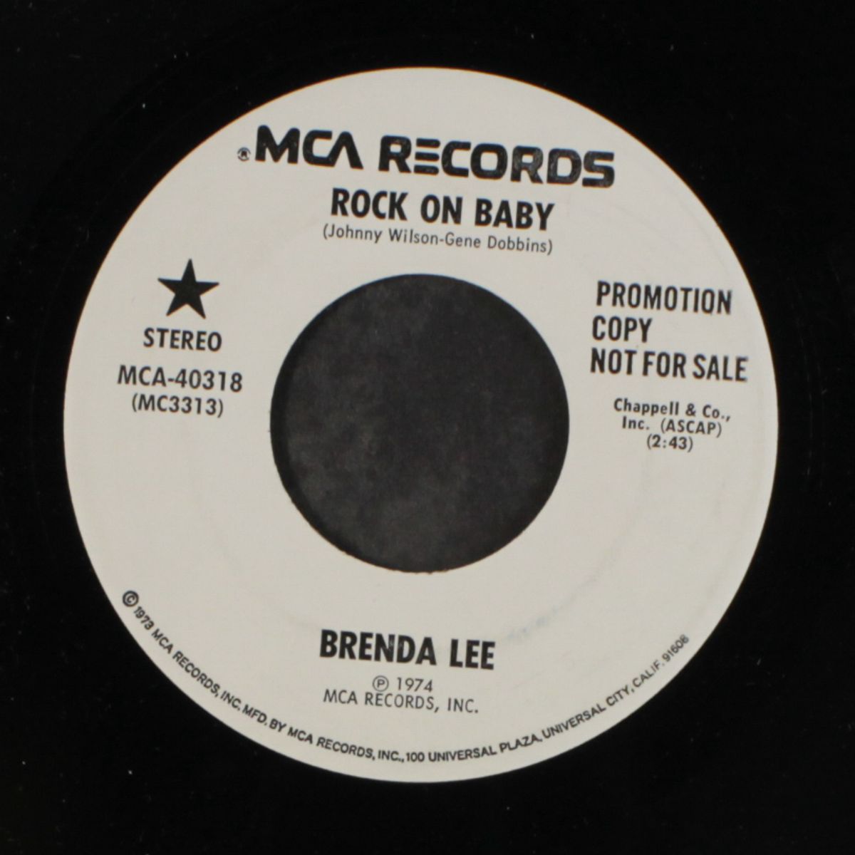 rock on baby / mono by BRENDA LEE