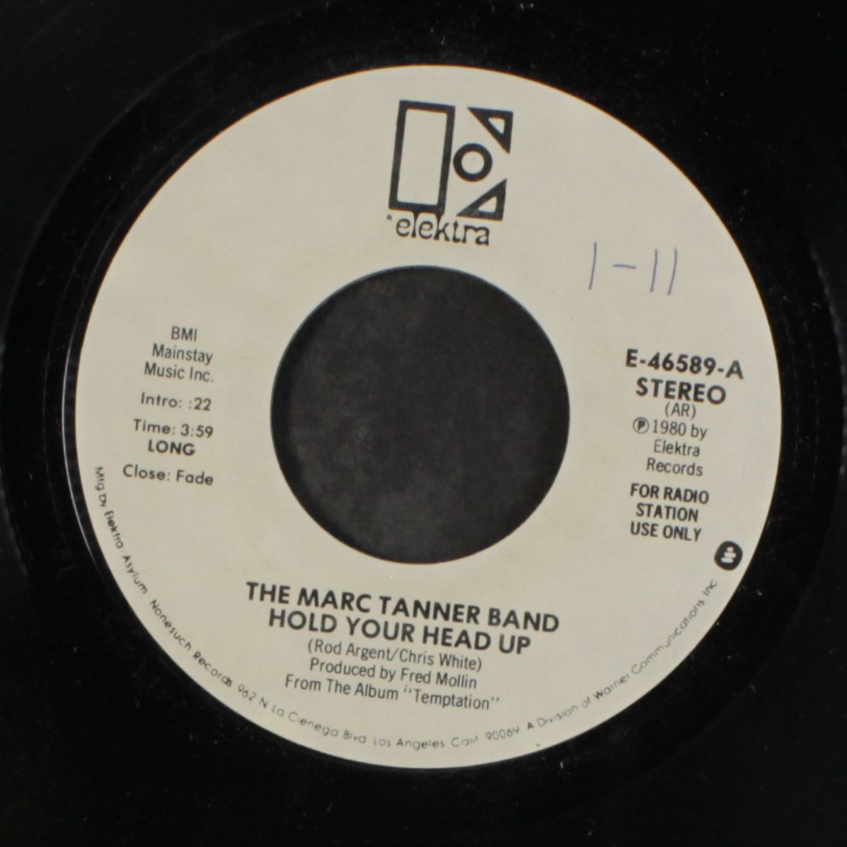 hold your head up / mono by MARC TANNER BAND
