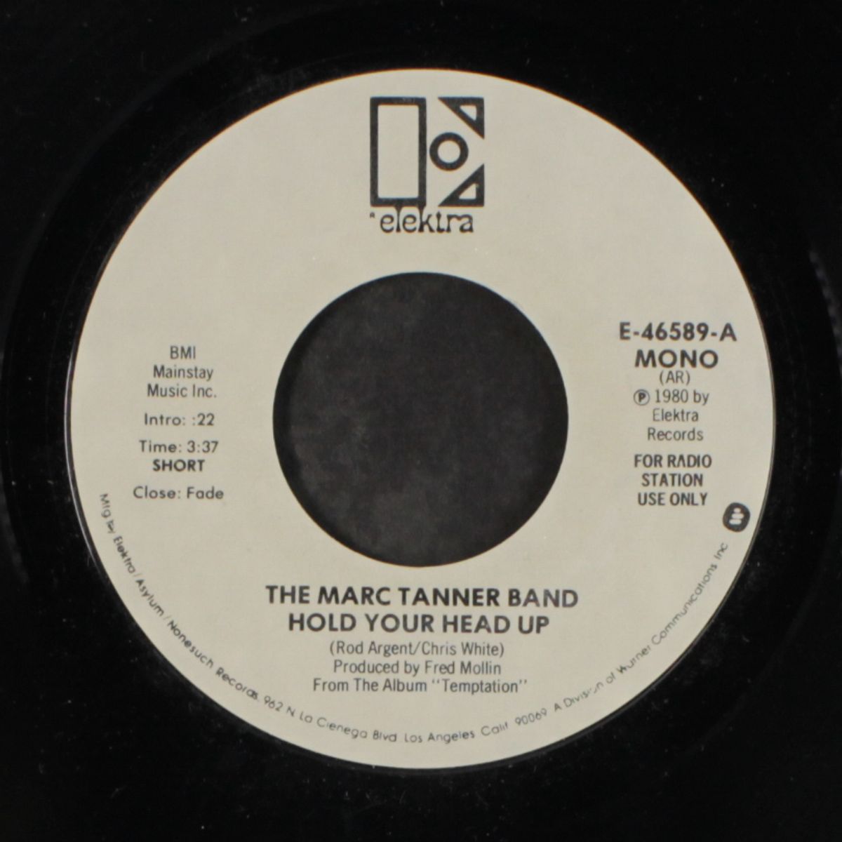hold your head up / mono by MARC TANNER BAND