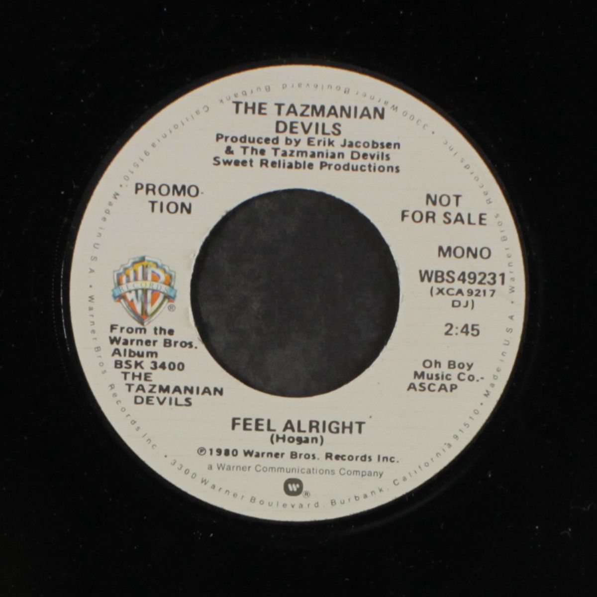 feel alright / mono by TAZMANIAN DEVILS