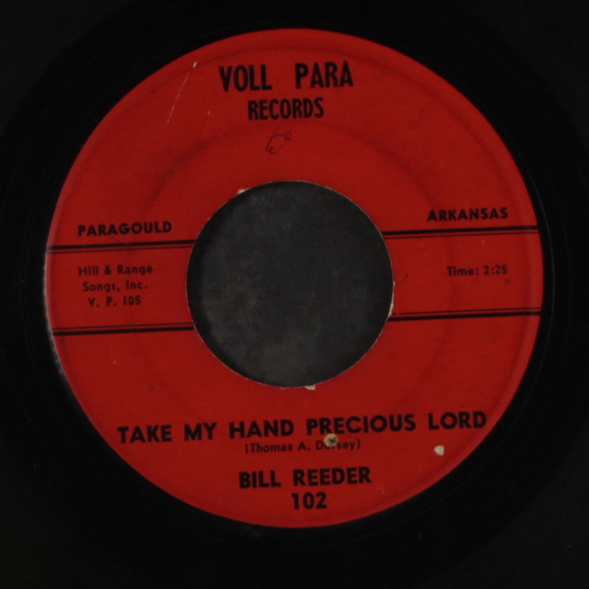 it's no secret / take my hand precious lord by BILL REEDER