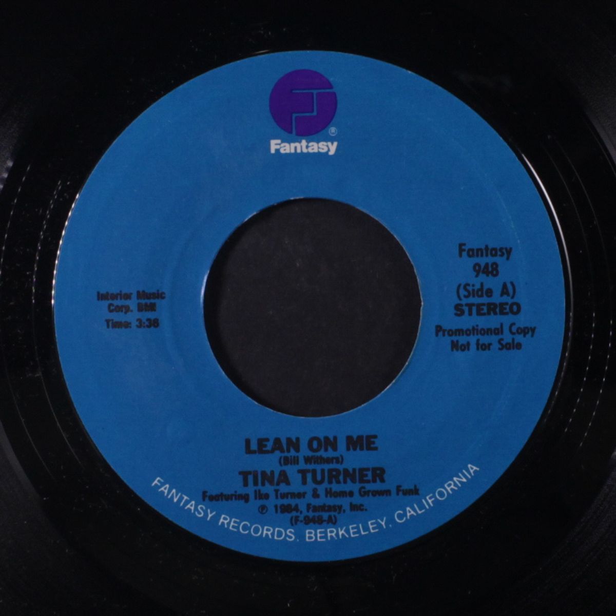 lean on me / same by TINA TURNER
