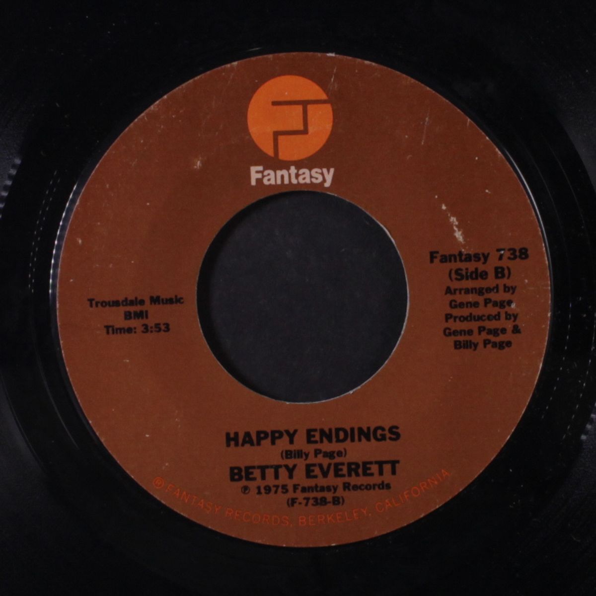 keep it up / happy endings by BETTY EVERETT