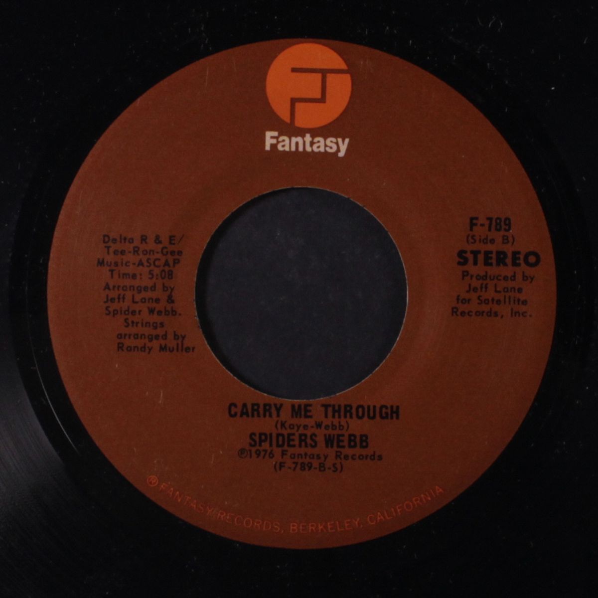 i don't know what's on your mind / carry me through by SPIDERS WEBB