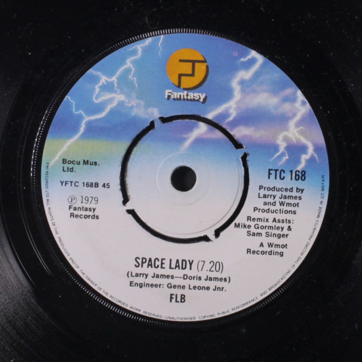 boogie town / space lady by FLB (FAT LARRY'S BAND)