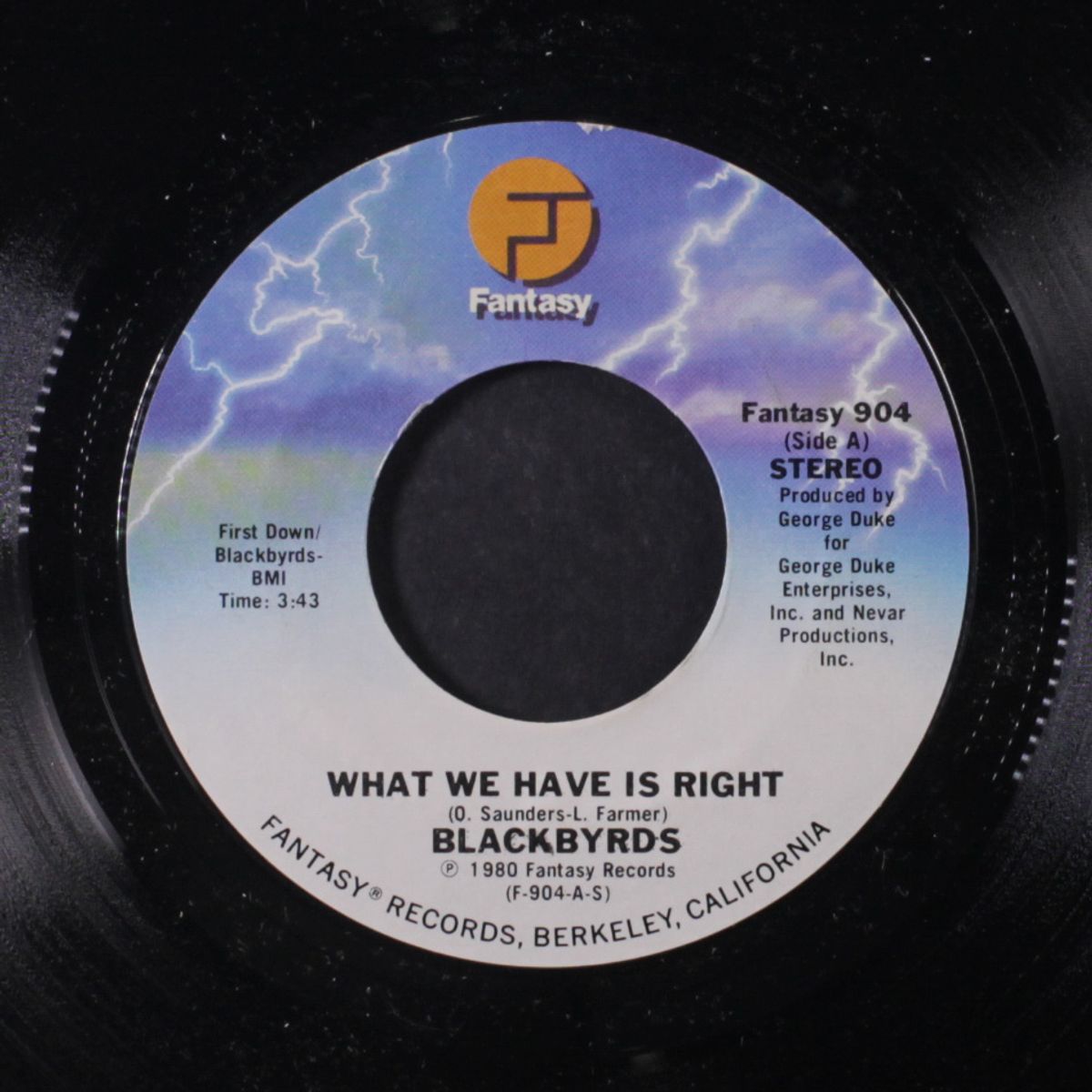 what we have is right / what's on your mind by BLACKBYRDS