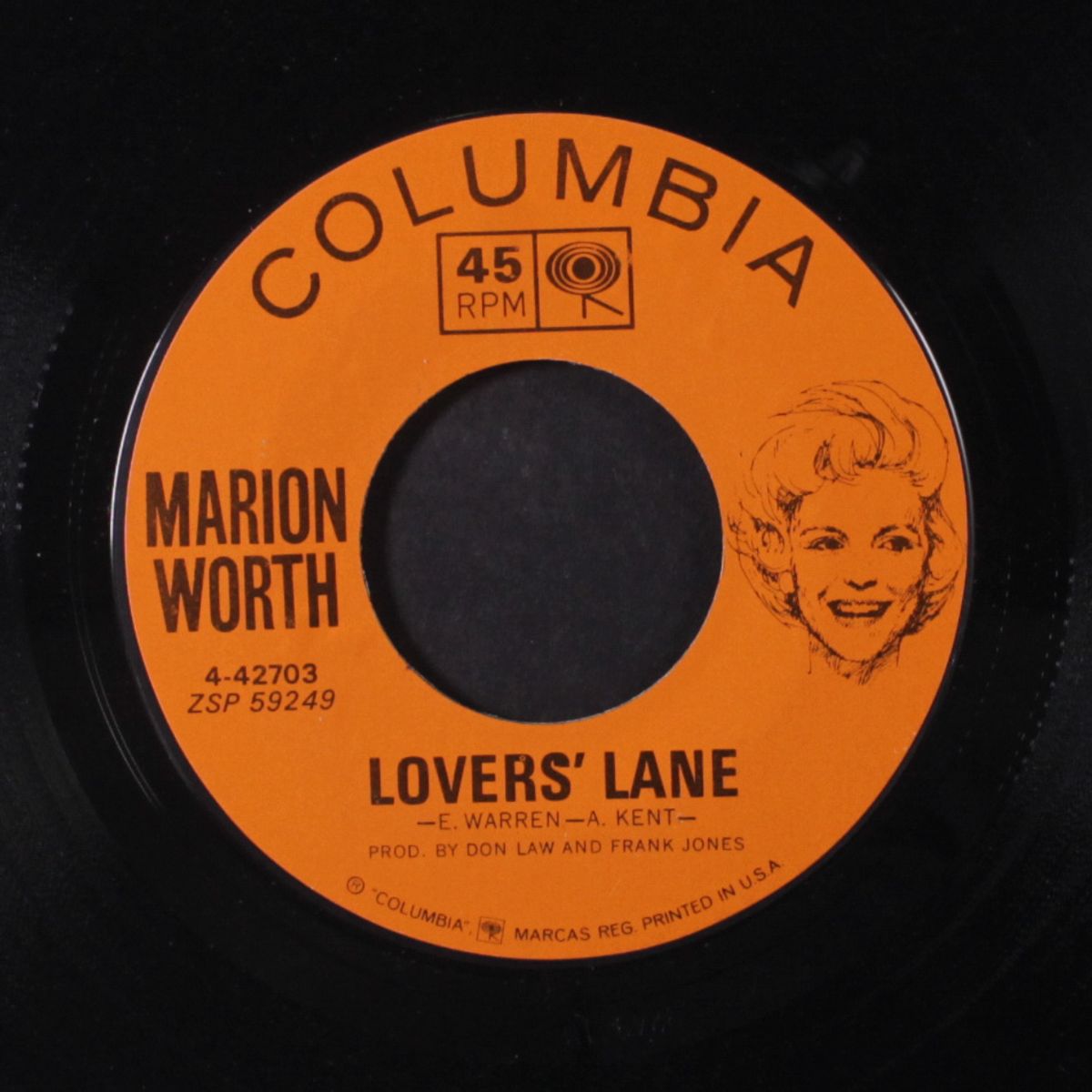 crazy arms / lover's lane by MARION WORTH