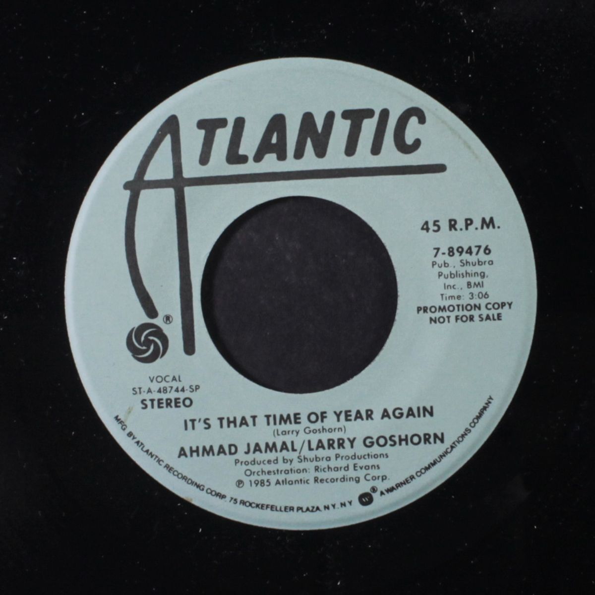 it's that time of year again / same by AHMAD JAMAL & LARRY GOSHORN