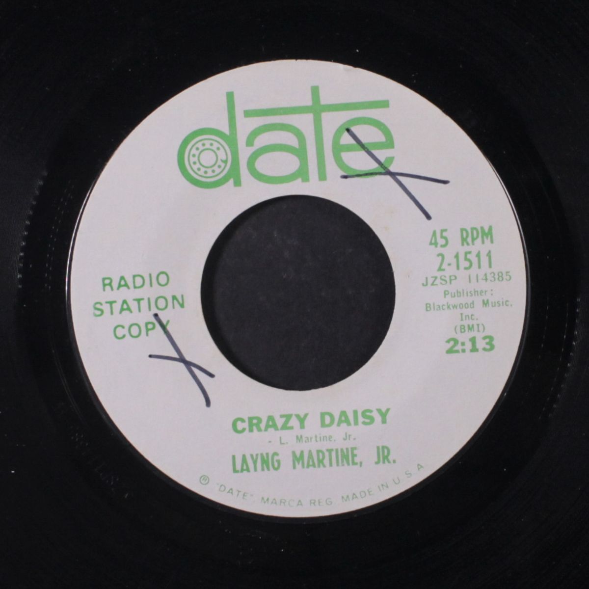crazy daisy / love comes and goes by LAYNG MARTINE JR.