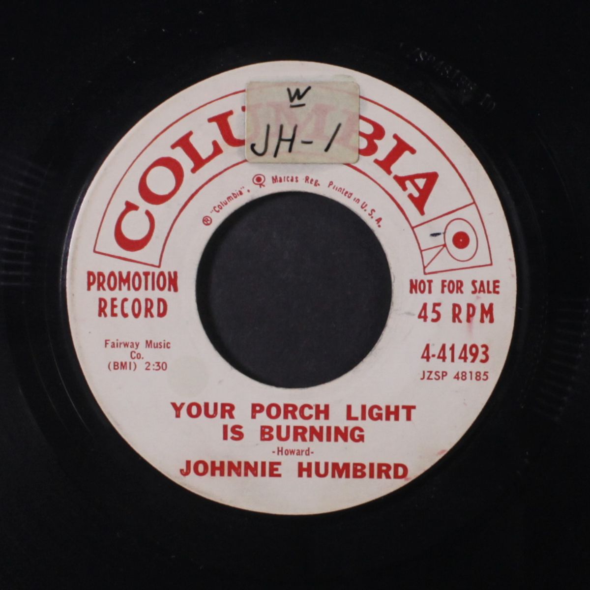swamp bird / your porch light is burning by JOHNNIE HUMBIRD