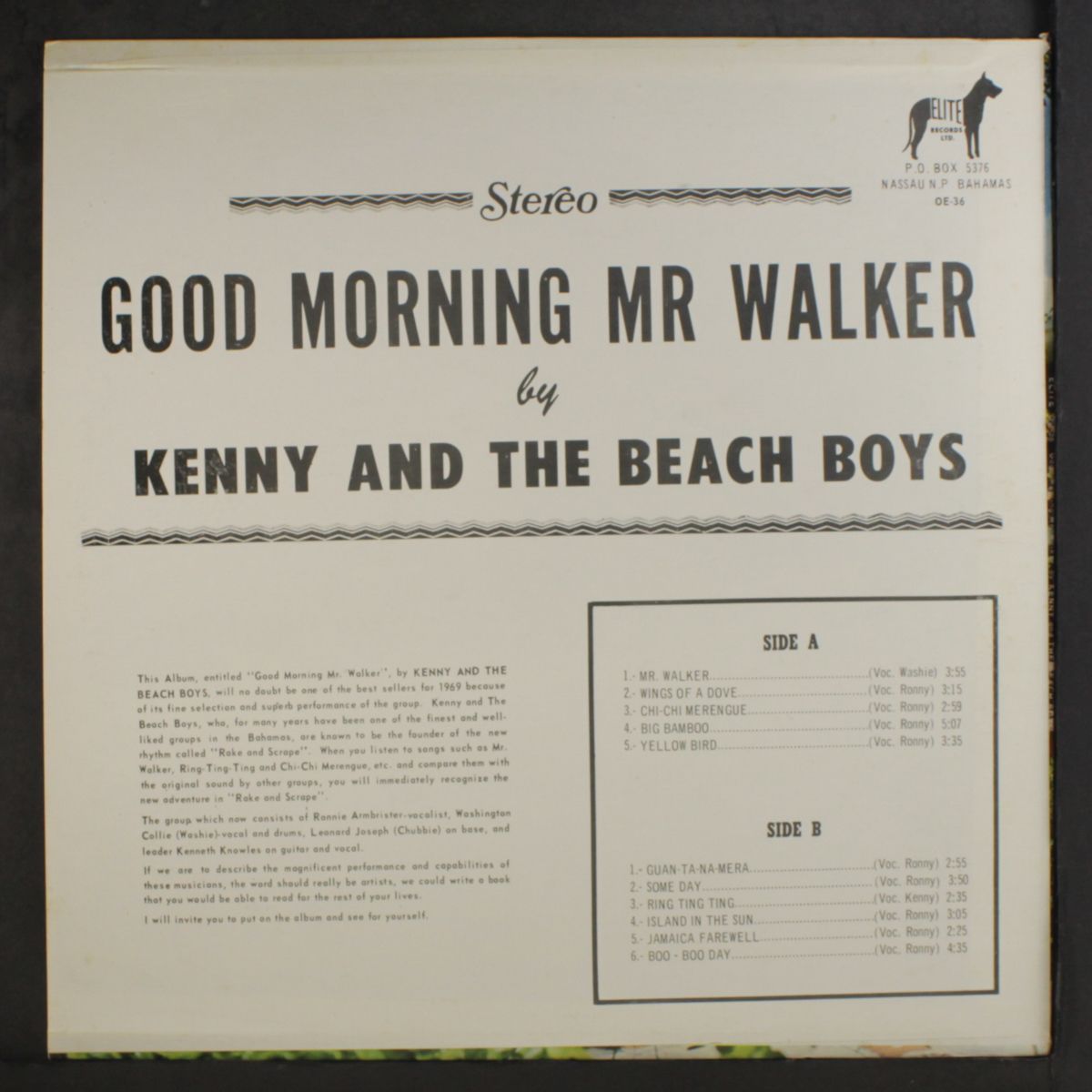 good morning mr. walker by KENNY & BEACH BOYS