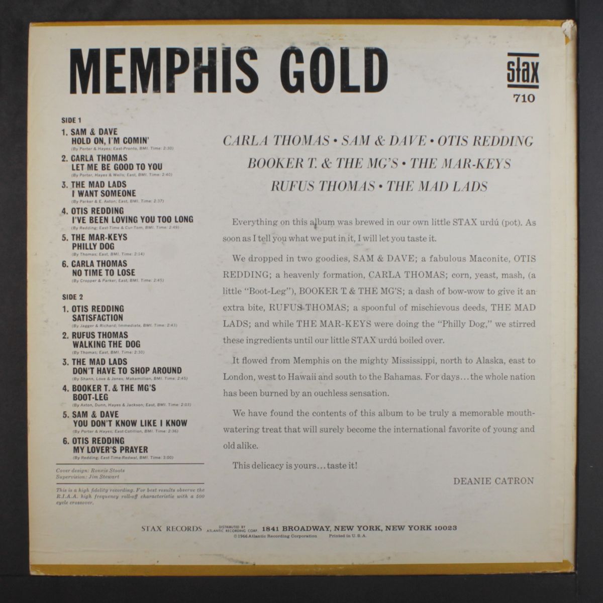 memphis gold, vol. 1 by VARIOUS