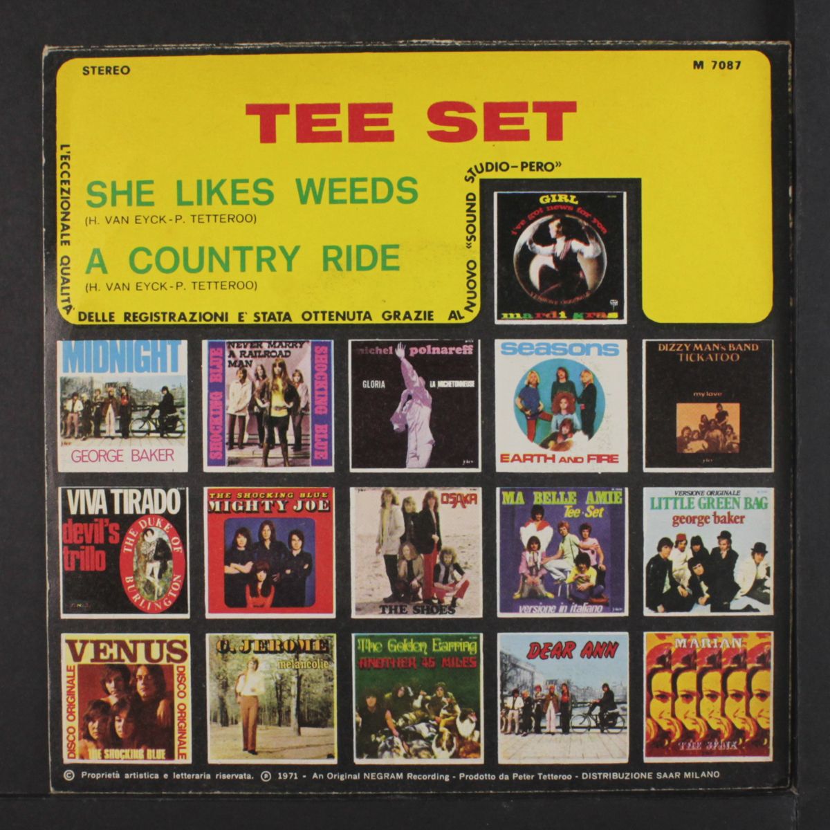 she likes weeds / a country ride by TEE SET