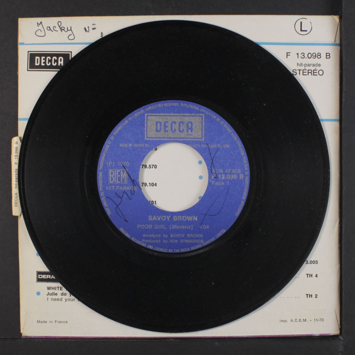 poor girl / master hare by SAVOY BROWN