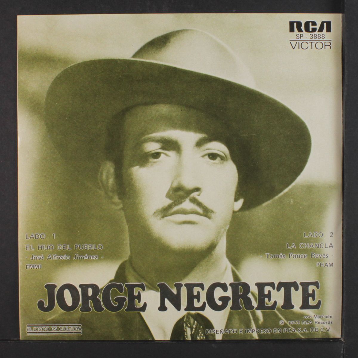 el hijo del pueblo / la chancla by JORGE NEGRETE