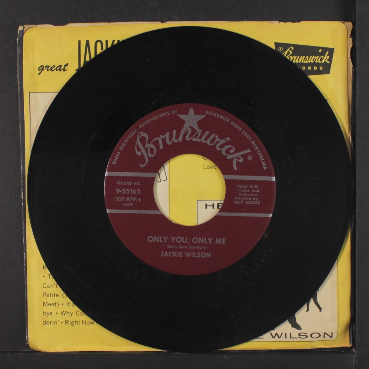 talk that talk / only you, only me by JACKIE WILSON
