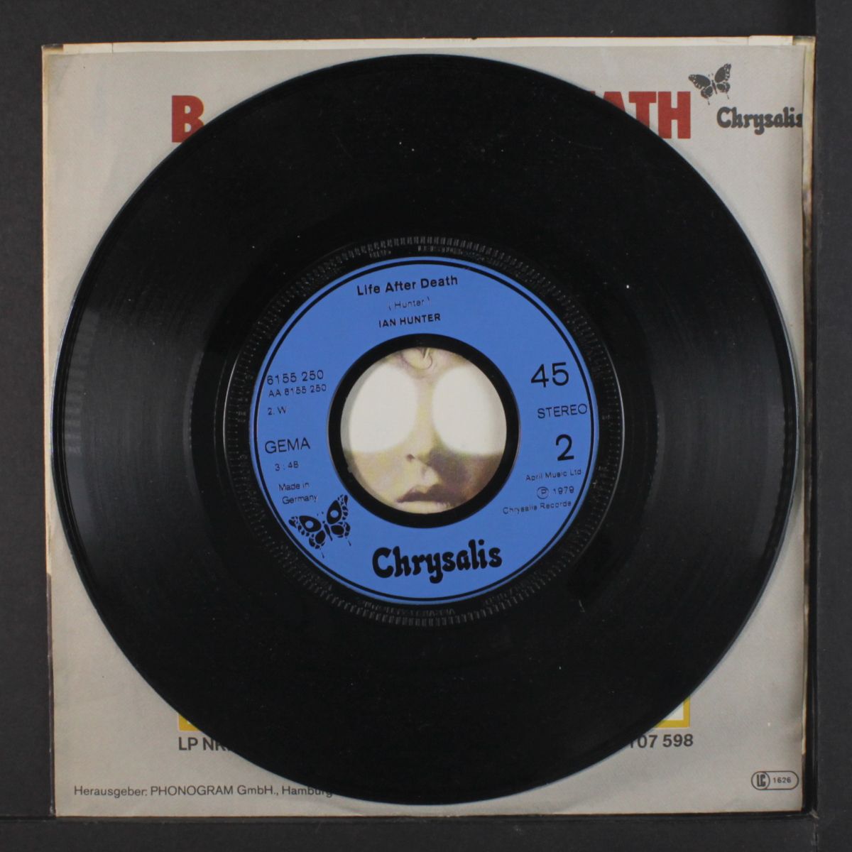 when the daylight comes / life after death by IAN HUNTER