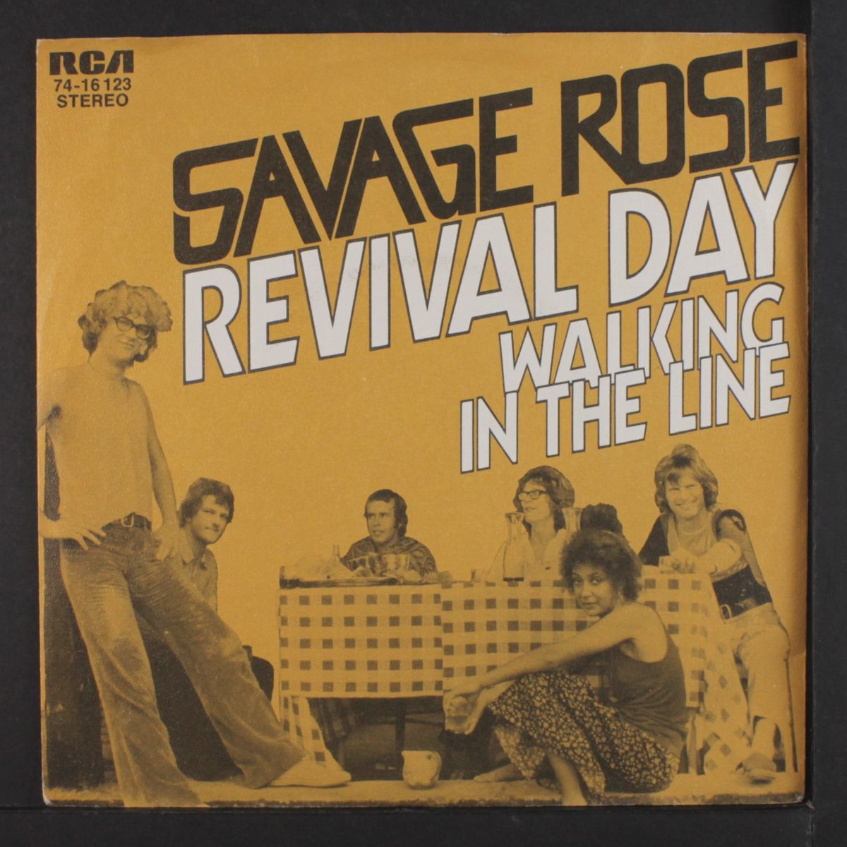 revival day / walking in the line by SAVAGE ROSE
