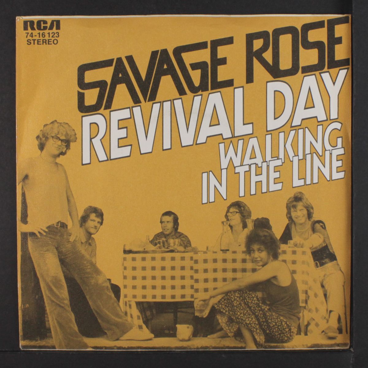 revival day / walking in the line by SAVAGE ROSE
