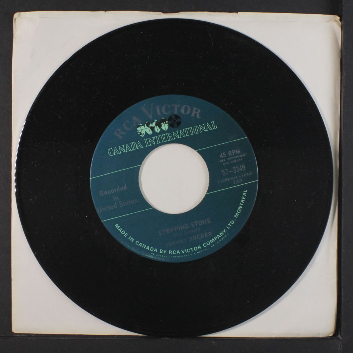 saddle shootin' buddy / stepping stone by JOHNNY ROCKER