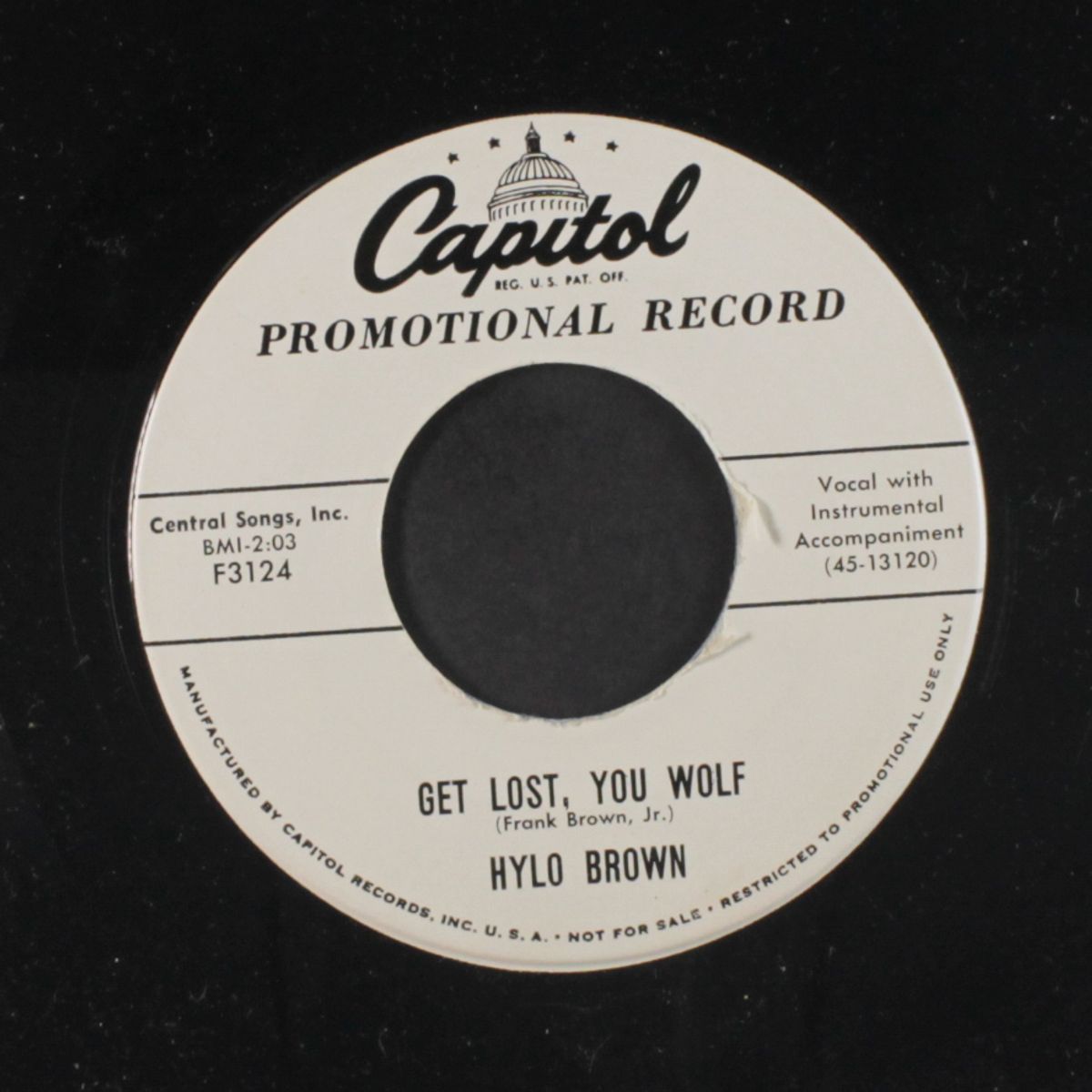 lost to a stranger / get lost, you wolf by HYLO BROWN