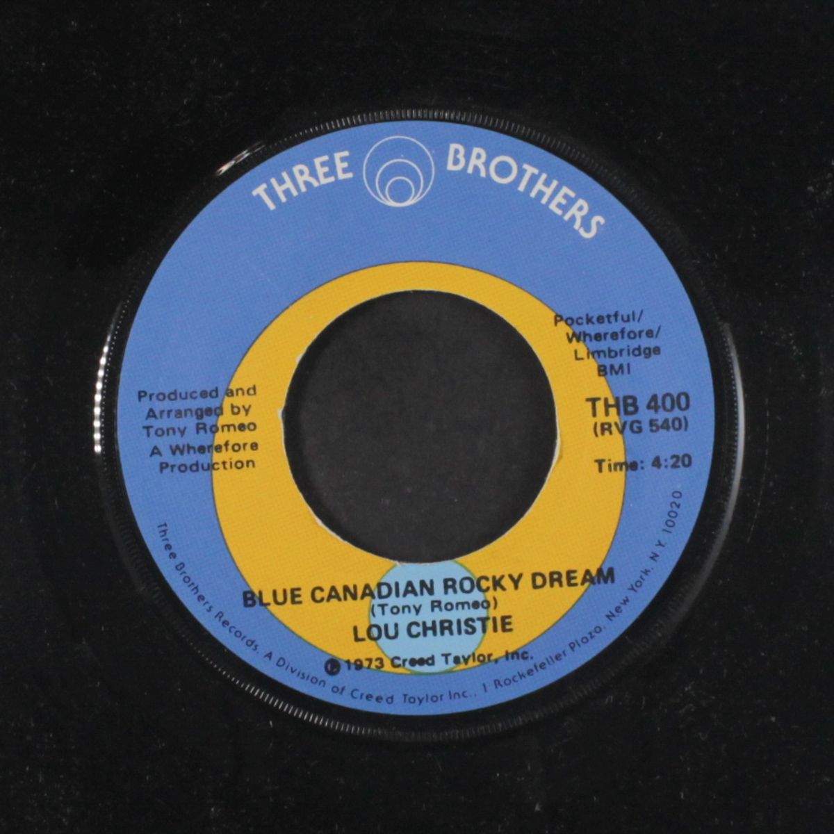 wilma lee and stoney / blue canadian rocky dream by LOU CHRISTIE