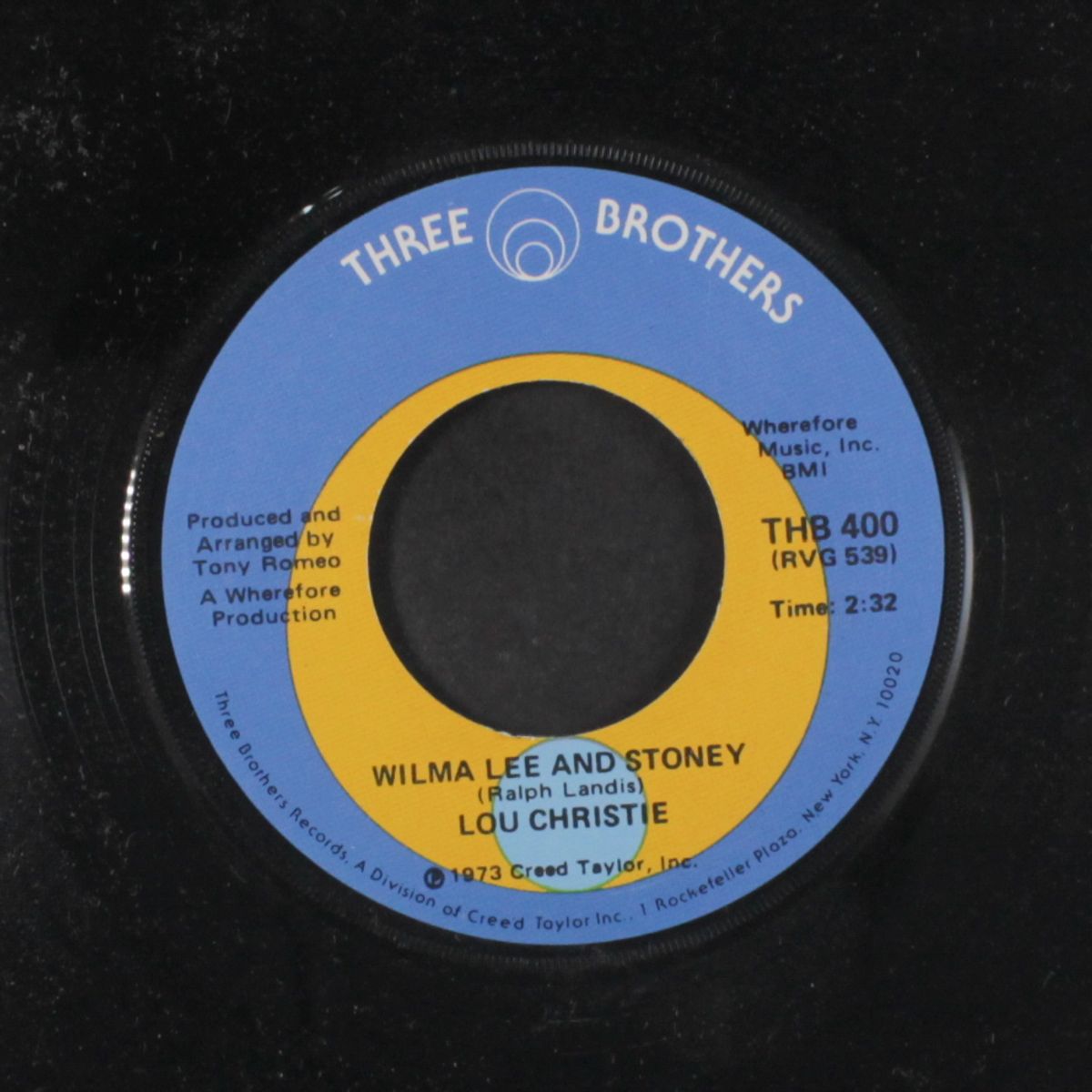 wilma lee and stoney / blue canadian rocky dream by LOU CHRISTIE
