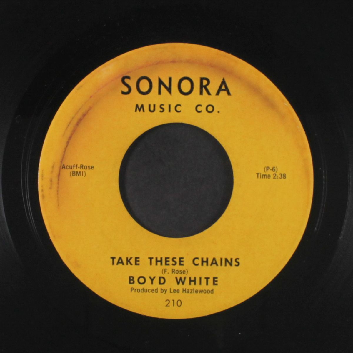take these chains / to be loved by BOYD WHITE