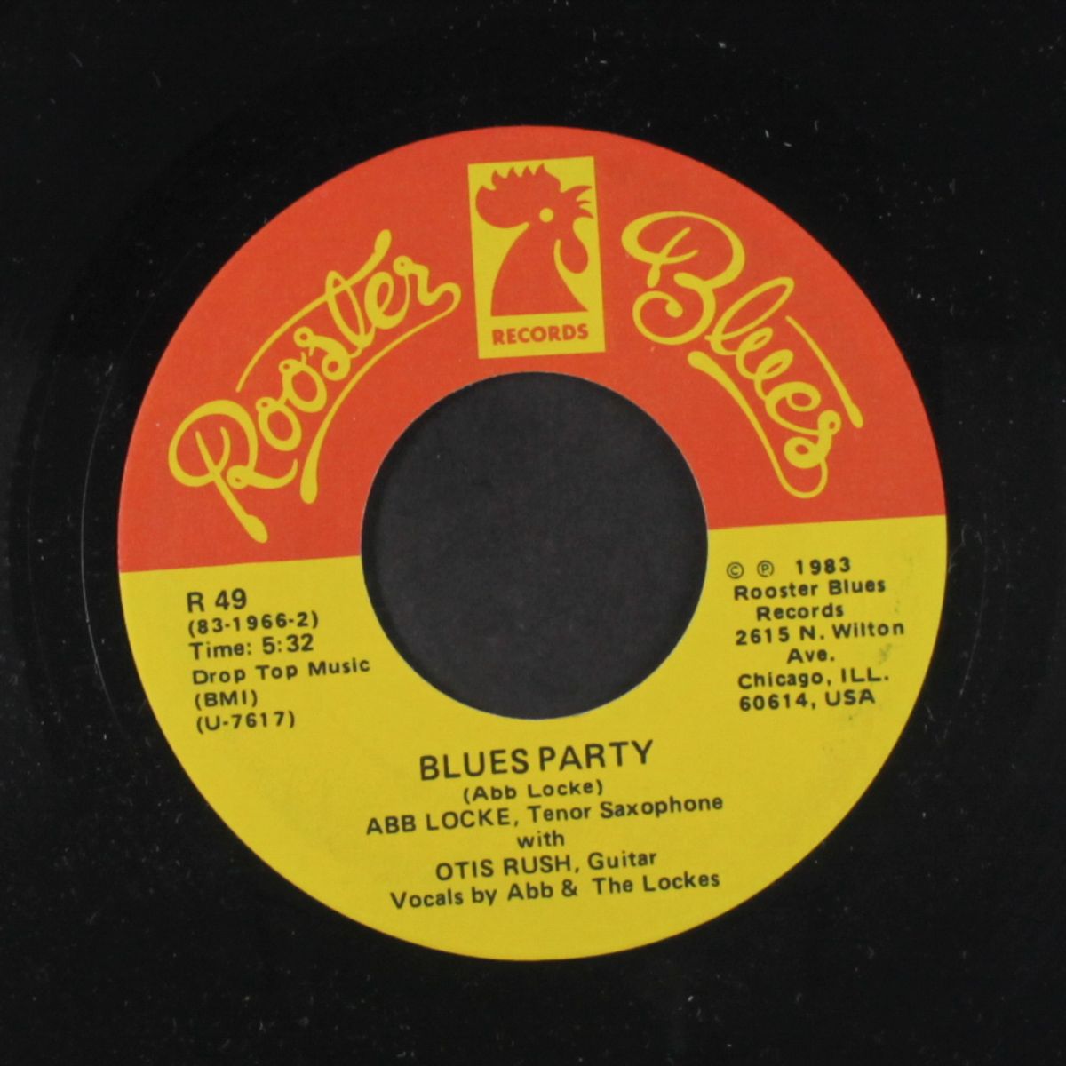 blues party / cleo's back by ABB LOCKE & OTIS RUSH