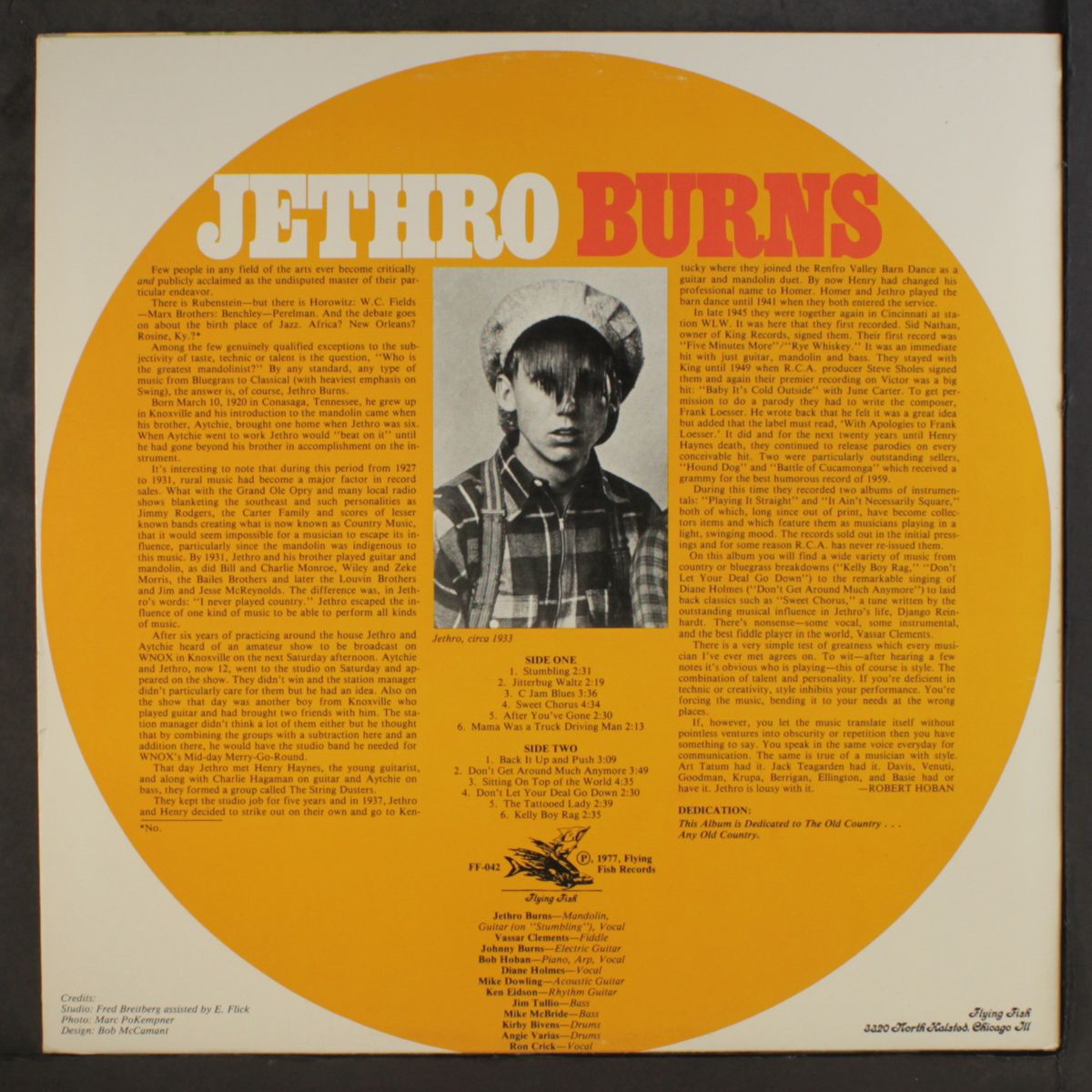 jethro burns by JETHRO BURNS