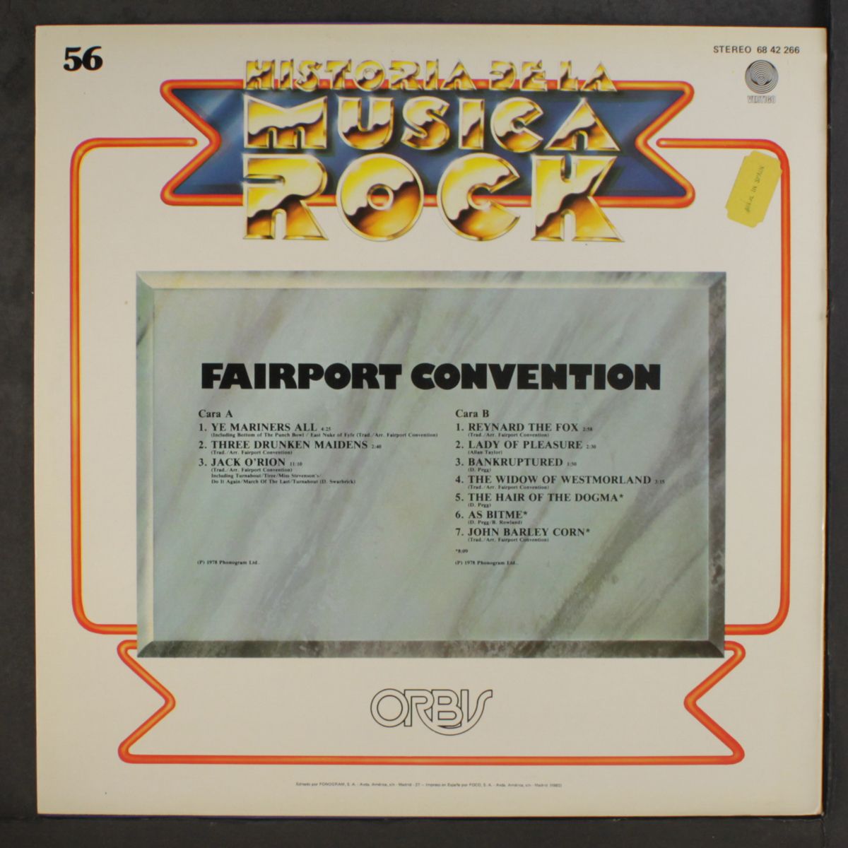historia de la musica rock by FAIRPORT CONVENTION