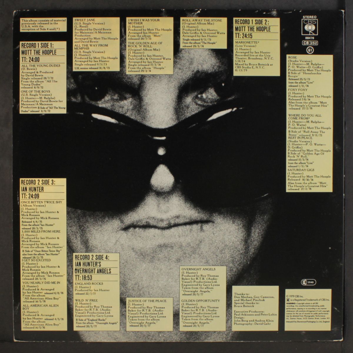 shades of by IAN HUNTER