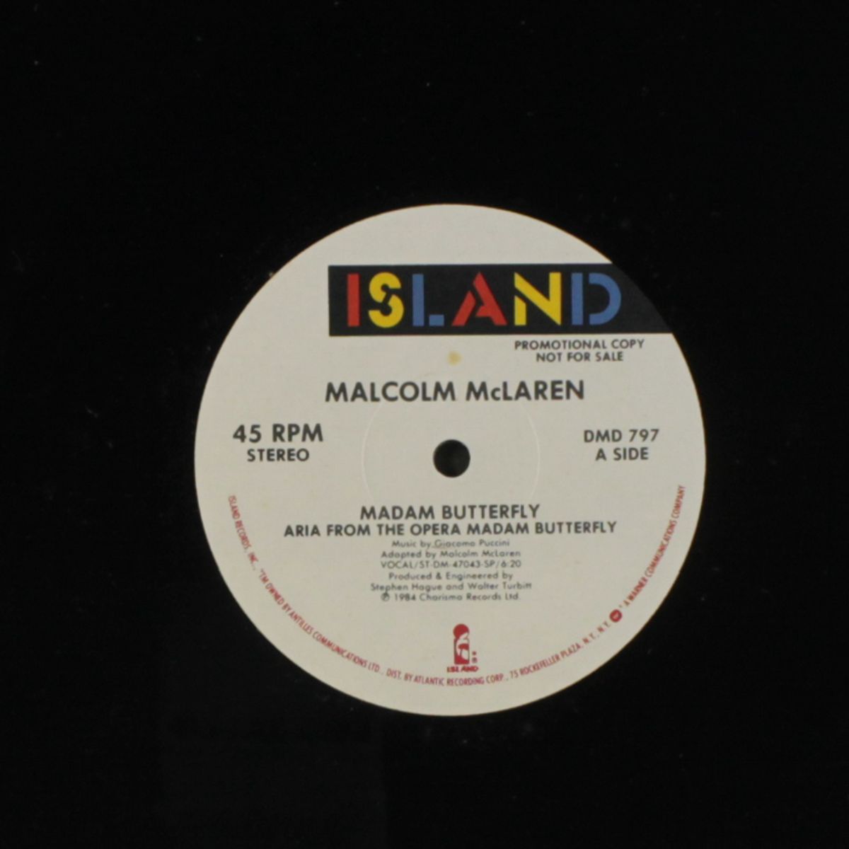 madam butterfly / same by MALCOLM MCLAREN
