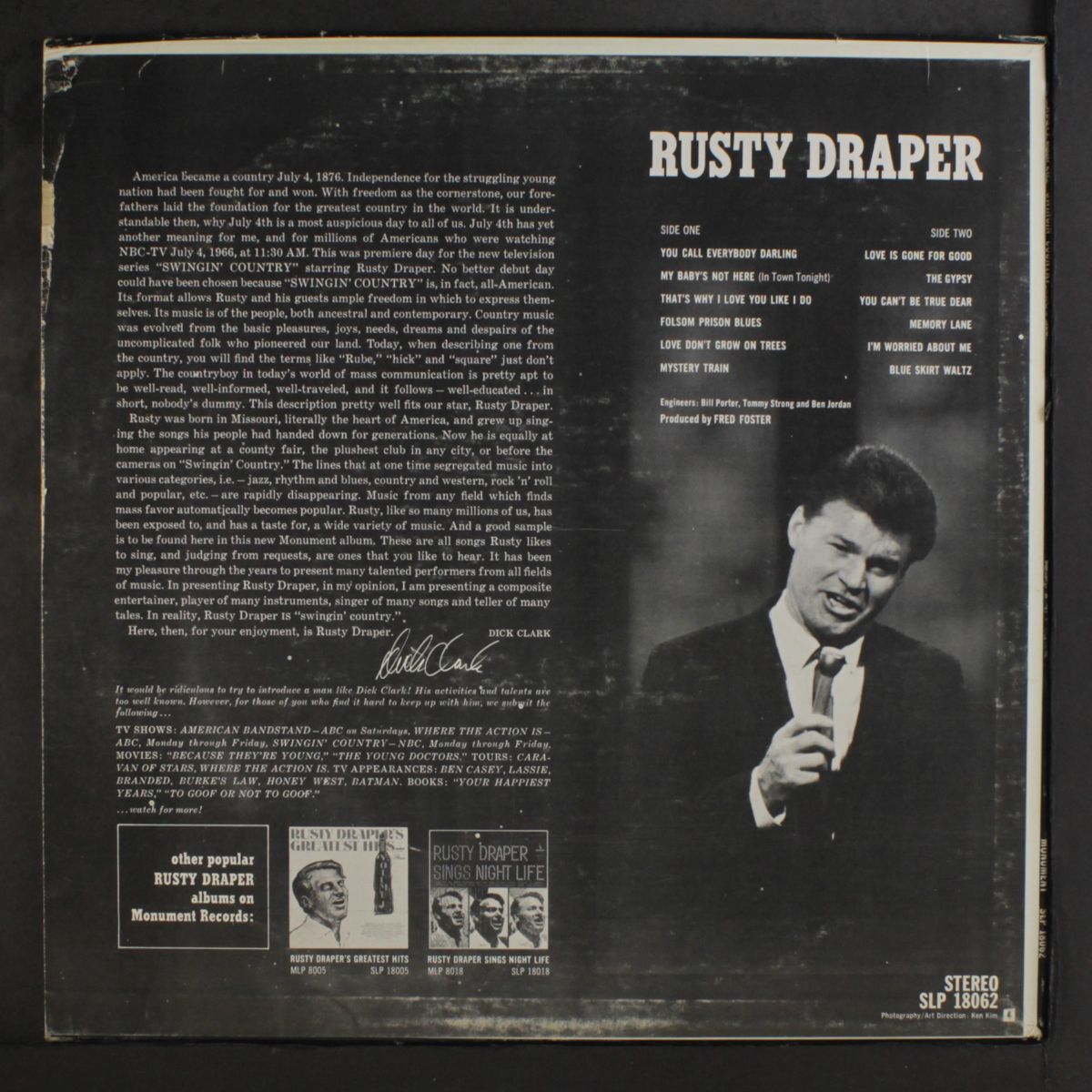swingin' country by RUSTY DRAPER