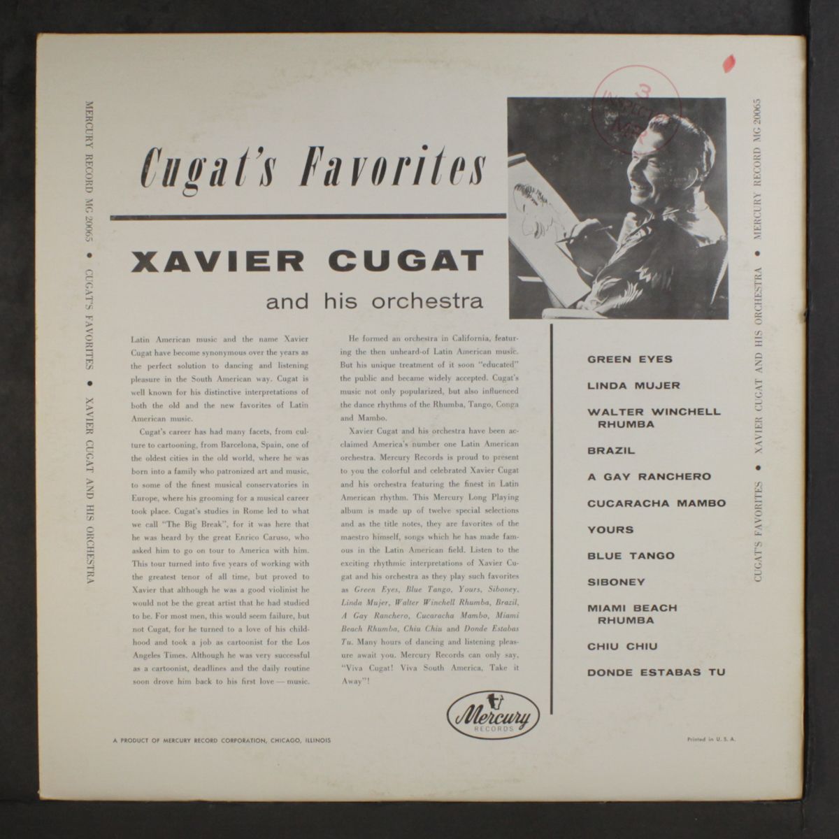 cugat's favorites by XAVIER CUGAT