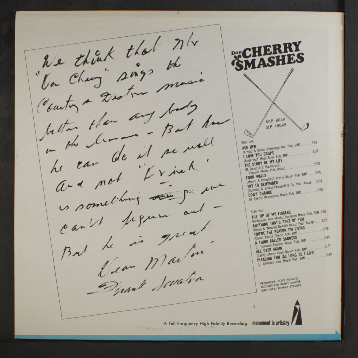cherry smashes by DON CHERRY
