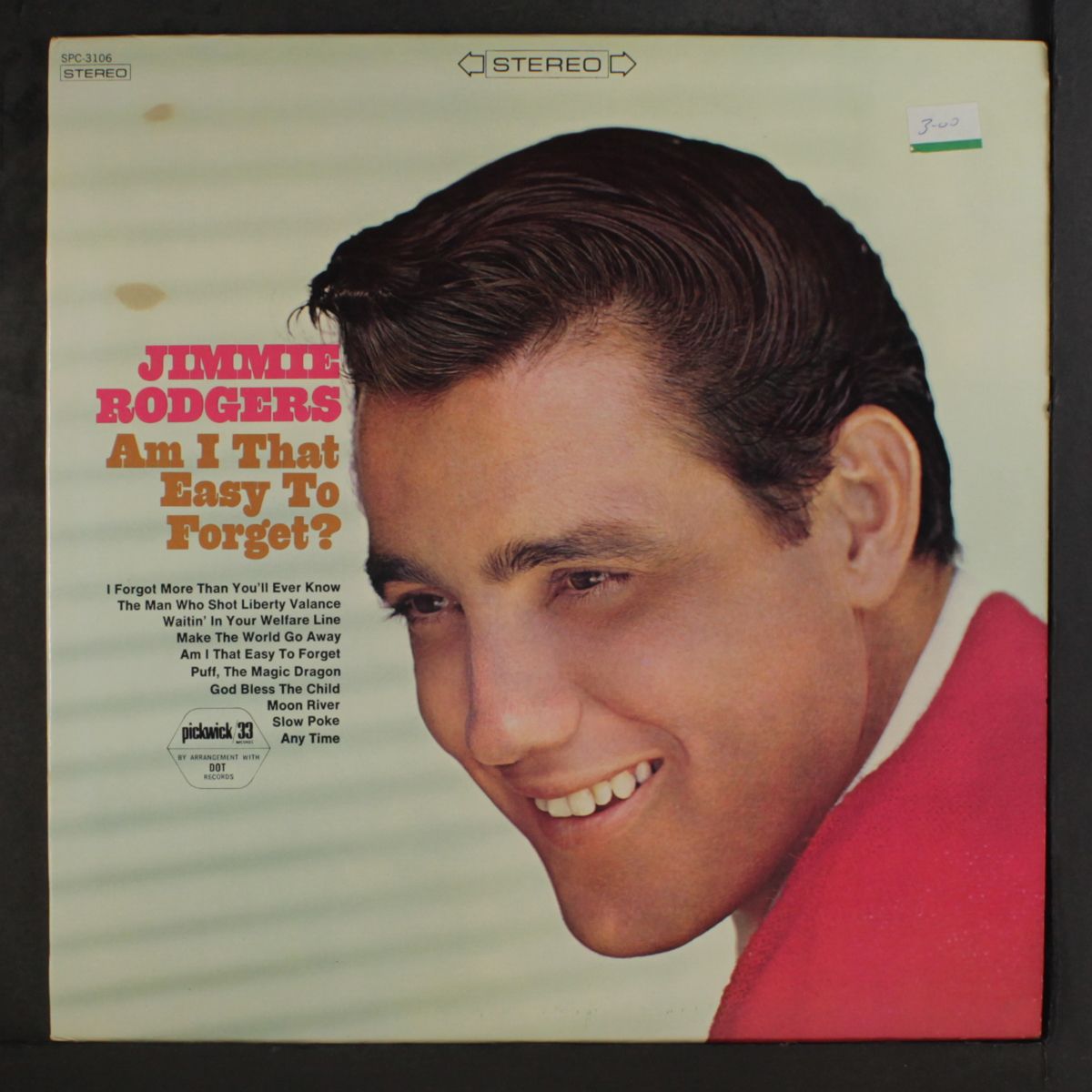 am i that easy to forget? by JIMMIE RODGERS