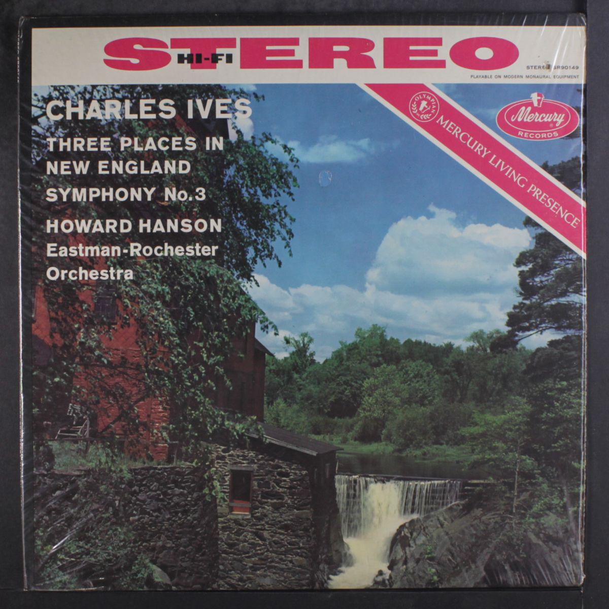 ives: three places in new england by HOWARD HANSON