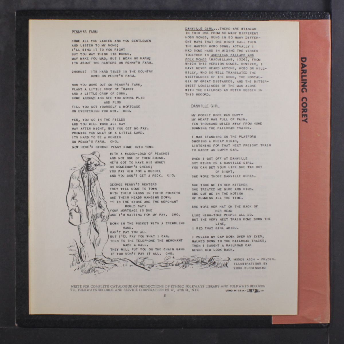 darling corey by PETE SEEGER