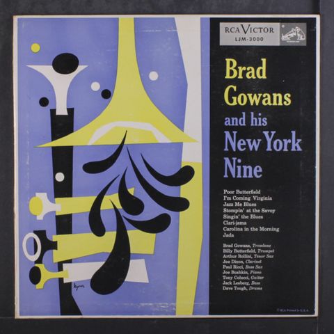 BRAD GOWANS & HIS NEW YORK NINE
